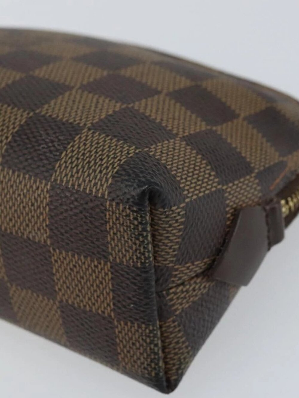 LOUIS VUITTON Damier Ebene Pochette Cosmetic PM Pouch - Picture 3 of 16